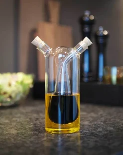 Leonardo Essig- und Ölflasche Cucina transparent Hot