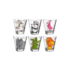 Leonardo Kinderbecher Bambini 215 ml 6er Set Einhorn Outlet
