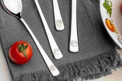 Leonardo Kinderbesteck Bambini 4er Set silber Clearance