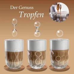 Latte Macchiato Gläser (2) Gocce 390 ml 2er Set ^ Leonardo Sale