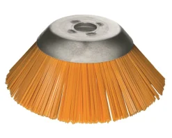 Lessmann Kegelbürste für Motorsensen 230 mm Bürste aus Polyester Aufnahme 25,4