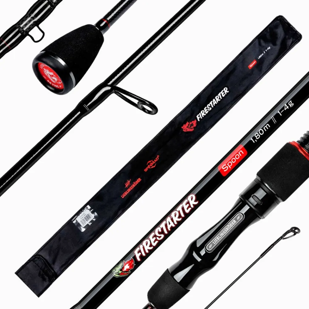 Lieblingsköder FIRESTARTER Spoon 1,80m 1-4g Spinnrute Online