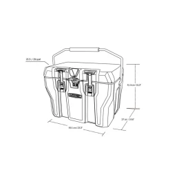 Kühlbox 26,5 Liter Volumen grau ^ Lifetime New