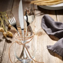 like. by Villeroy & Boch Besteckset Essential 24er Set silber Clearance