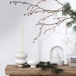 like. by Villeroy & Boch Kerzenhalter Donut Winter Glow ø 9,1 cm beige