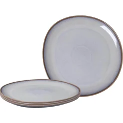 like. by Villeroy & Boch Servierplatten Lave ø 32 cm 4er Set Beige Outlet