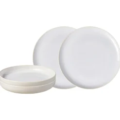 like. by Villeroy & Boch Tafel-Set Crafted Cotton 4er Set beige Discount