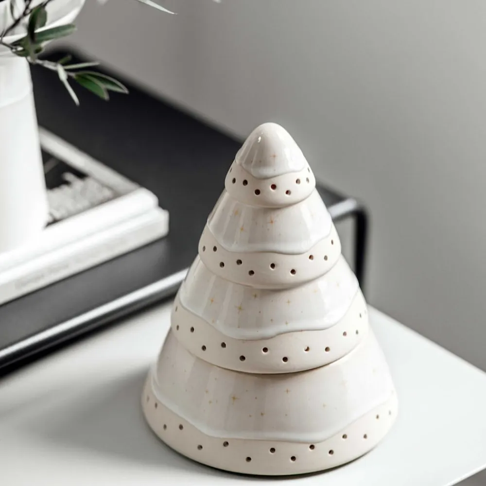 Windlicht Baum Winter Glow ø 14,6 cm ^ like. by Villeroy & Boch