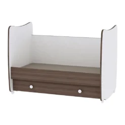 Lorelli Babybett Dream 70 x 140 cm umbaubar Kinderbett Schaukelbett Schreibtisch weiß Online