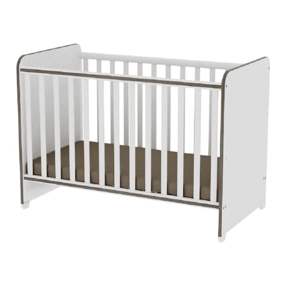 Babybett Sweet Dream 124 x 68 x 95 cm Unterbettrahmen mit zwei Ebenen ^ Lorelli Hot