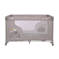 Baby Reisebett Laufstall Moonlight seitliche Öffnung Tragetasche faltbar braun ^ Lorelli Clearance