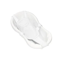 Lorelli Babywannennetz Turtle, Kunststoff Clips, Badewanneneinsatz, ab Geburt weiß pink Clearance