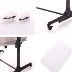 Beistellbett Milano 2in1 ab Geburt Matratze höhenverstellbar Moskitonetz ^ Lorelli Hot