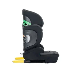 Lorelli Kindersitz Growgo Isofix i-Size 100x150cm Isofix klappbar Kopfstütze schwarz grün Outlet