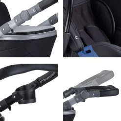 Kinderwagen Rimini Premium Sportsitz Tragewanne Moskitonetz verstellbar ^ Lorelli Online