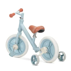 Laufrad, Dreirad Energy 2 in 1 Sitz höhenverstellbar 11 Zoll EVA-Räder blau weiß ^ Lorelli Outlet