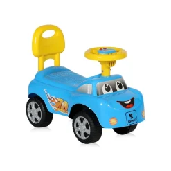 Lorelli Rutscher Kinderauto My Friend, ab 12 Monaten, Musikfunktion, Rückenlehne blau Best