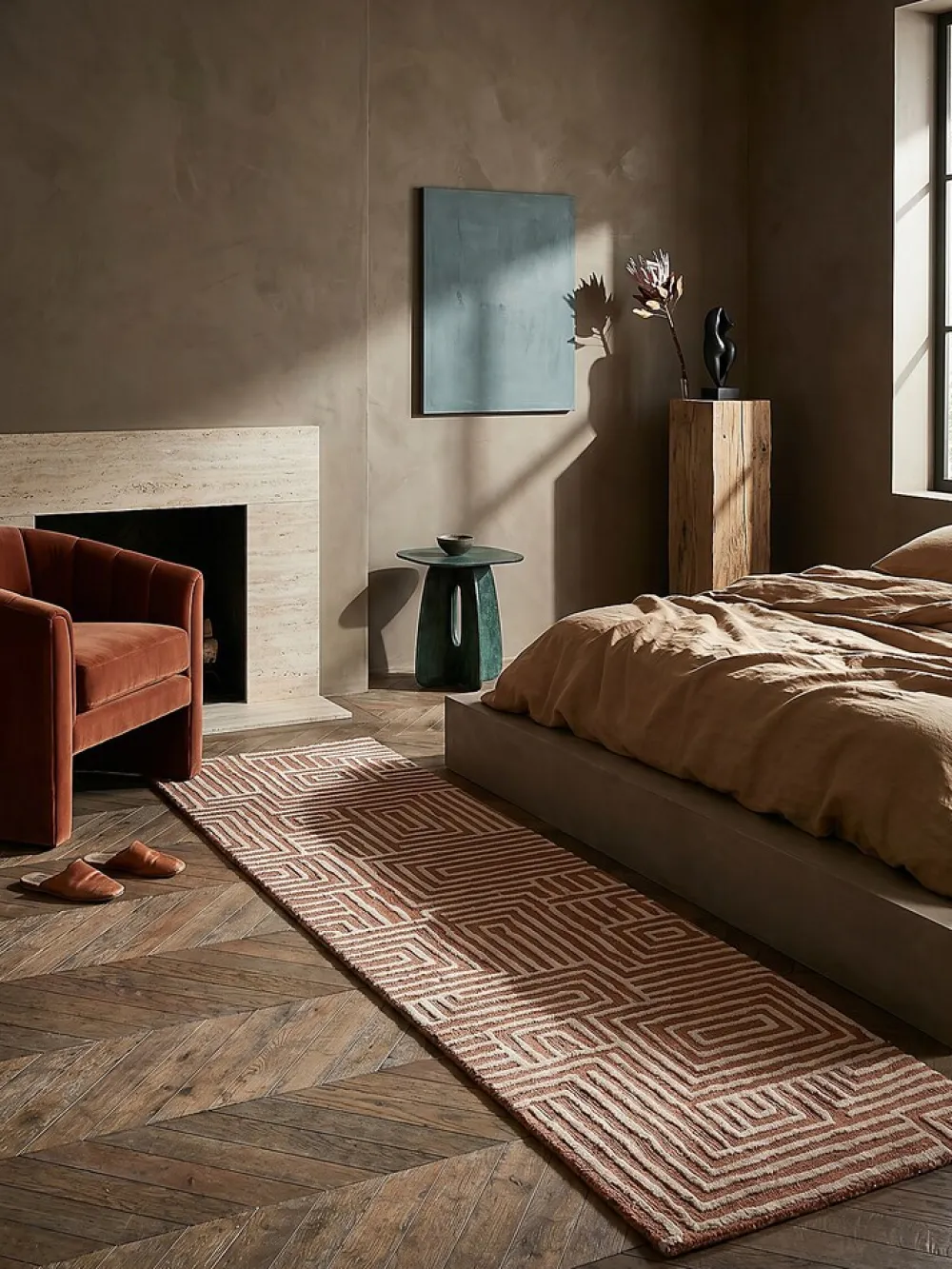 Läufer geometrisch 80 x 300 cm - ARLEN | ^ KADIMA DESIGN Outlet