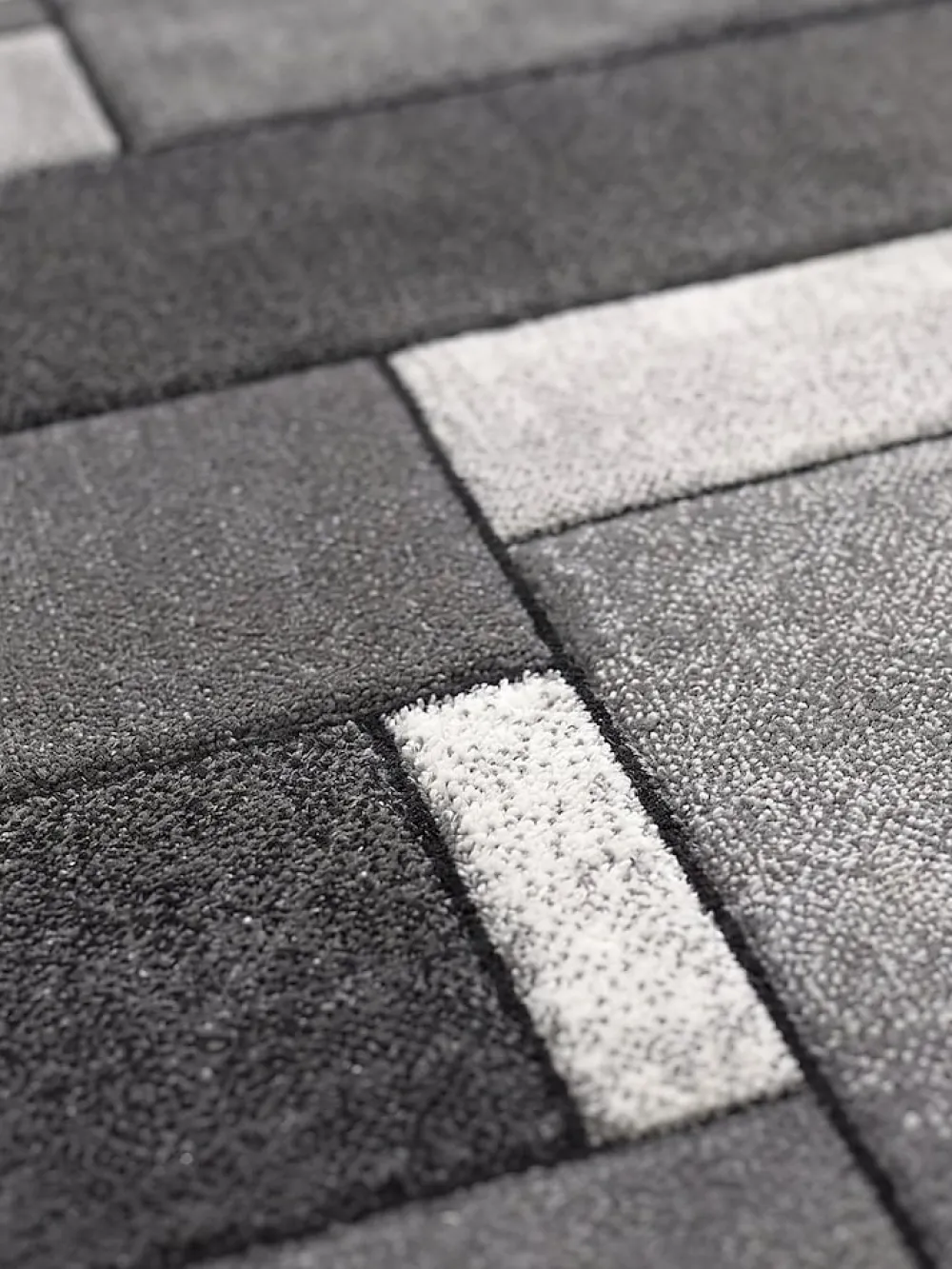 Läufer Polypropylen Grau - BIENO | ^ KADIMA DESIGN Outlet
