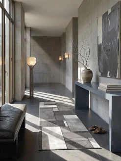 Läufer Polypropylen Grau - BIENO | ^ KADIMA DESIGN Outlet