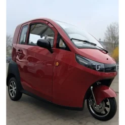 MADAT A03 – Roter E-Kabinenroller Dreirad mit Lithium-Eisenphosphat-Akku (LiFePO4) 45 km/h (optional 25 km/h) (Produkt aktuell ausverkauft) Discount