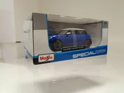 Mini Cooper SE blau 1:24 Modellauto Sammlermodell Elektromobilität Diecast ^ Maisto Online