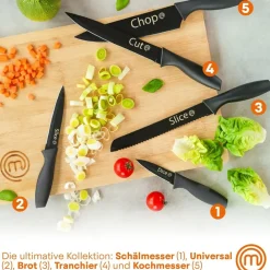 MasterChef 5 pcs Knives Set Captions Essentials EU
