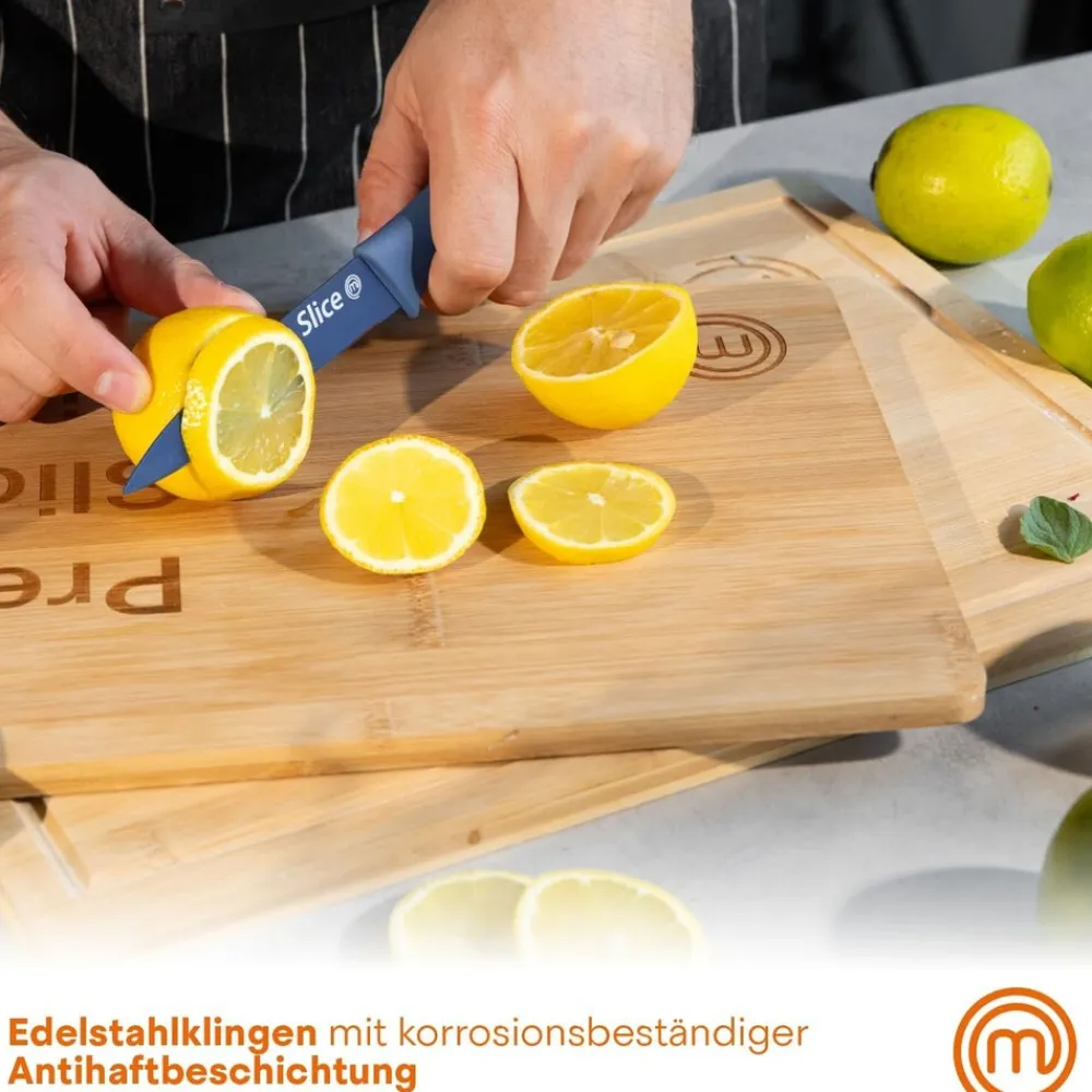 3 pcs Knives Set Captions Vivid EU ^ MasterChef