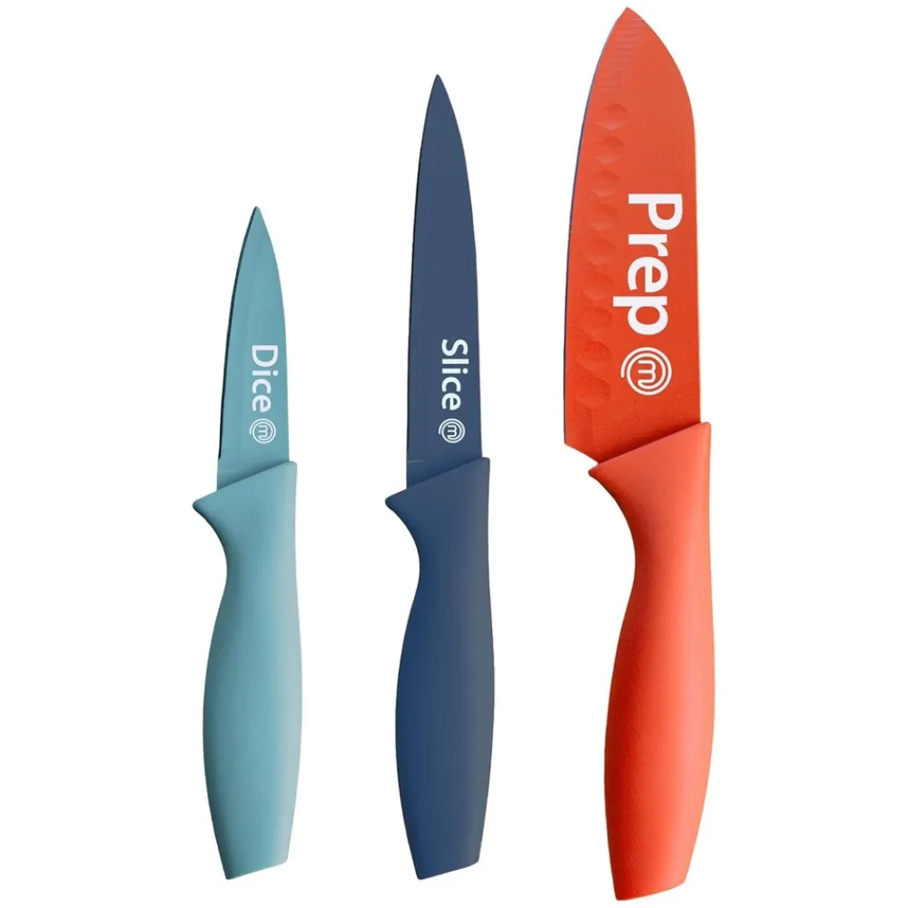 3 pcs Knives Set Captions Vivid EU ^ MasterChef