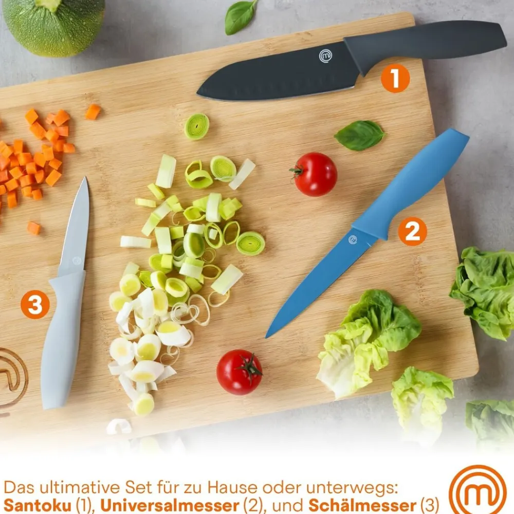 MasterChef 3 pcs Knives Set Nordic EU Best