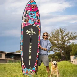 Matchu Sports MATCHU Stand Up Paddle Yeye Weller 320x81 cm - Aufblasbares Sup Board - Limited Edition