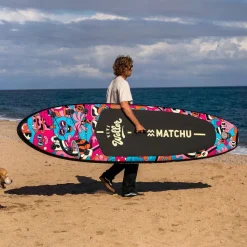 Matchu Sports MATCHU Stand Up Paddle Yeye Weller 320x81 cm - Aufblasbares Sup Board - Limited Edition