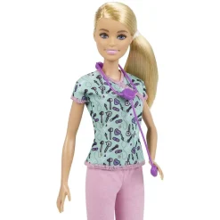 Mattel GTW39-1 - Barbie - You can be anything - Karriere-Puppe, Krankenschwester New