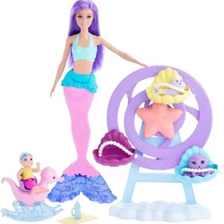 HLC30 - Barbie - Dreamtopia - Meerjungfrau-Set mit 2 Puppen & Zubehör ^ Mattel Hot