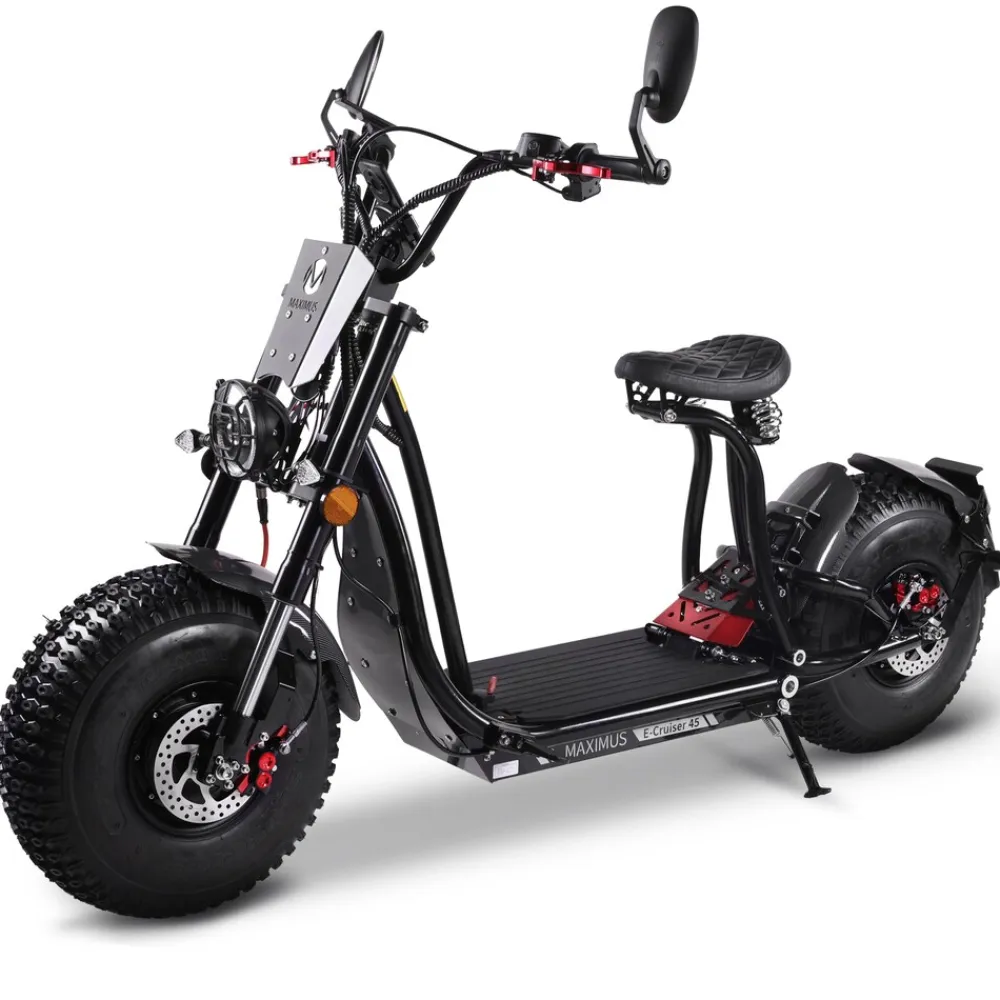 MAXIMUS , E-Cruiser 45 - 45 km/h, 60V-25,6 Ah Lithium Akku, 2x1500 Watt Hot