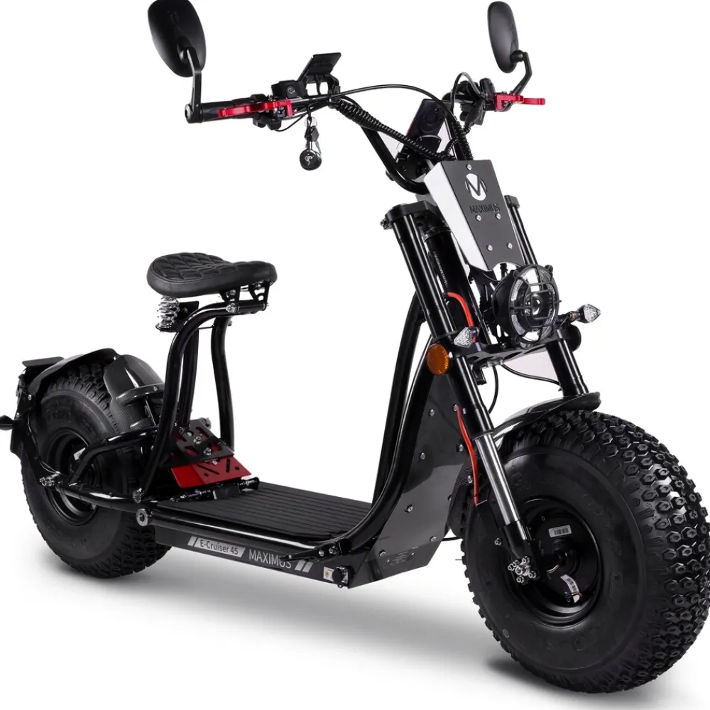 MAXIMUS , E-Cruiser 45 - 45 km/h, 60V-25,6 Ah Lithium Akku, 2x1500 Watt Hot