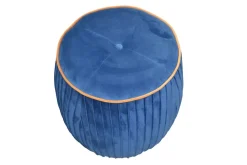 Möbel direkt online Sitzpouf Fabienne blau New