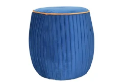 Möbel direkt online Sitzpouf Fabienne blau New