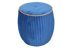 Möbel direkt online Sitzpouf Fabienne blau New