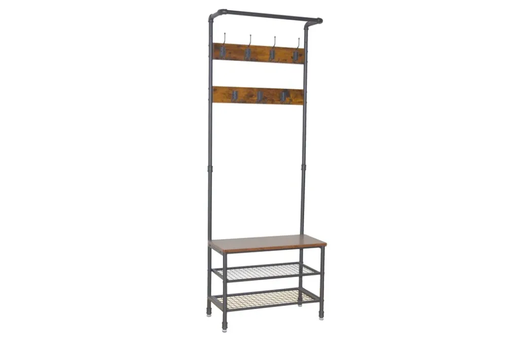 Möbel direkt online Standgarderobe Mano braun Outlet