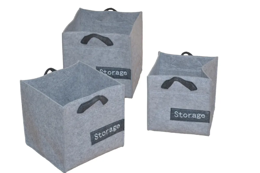 3tlg. Korb-Set Susi grau ^ Möbel direkt online Sale