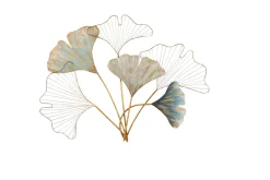 Wanddekoration Ginkgoblätter gold ^ Möbel direkt online Hot