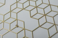 Möbel direkt online Wandgarderobe Stryke goldfarben New