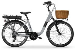 MBM Elektro-Citybike RHEA 24 Zoll, grey Outlet