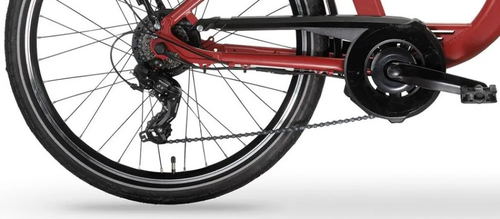 MBM Elektro-Citybike RHEA 26 Zoll, red Clearance