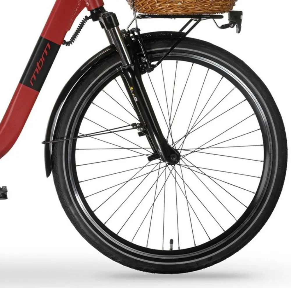 MBM Elektro-Citybike RHEA 26 Zoll, red Clearance