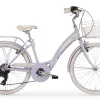 MBM Mädchenfahrrad Primavera 24 Zoll, lila Clearance