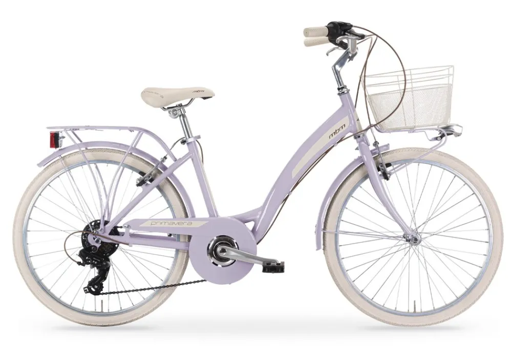 MBM Mädchenfahrrad Primavera 24 Zoll, lila Clearance