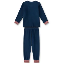 Sanetta Mädchen Pyjama Blau Hot