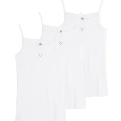 Sanetta Mädchen Unterhemd Weiß Discount
